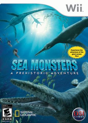 Immagine della copertina del gioco Sea Monsters: A Prehistoric Adventure per Nintendo Wii