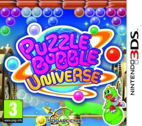 Immagine della copertina del gioco Puzzle Bobble Universe per Nintendo 3DS