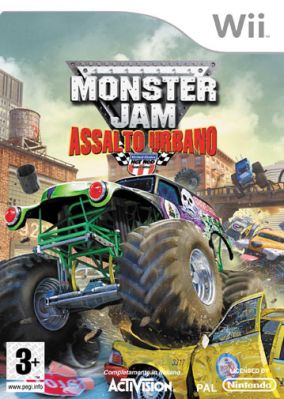 Immagine della copertina del gioco Monster Jam: Assalto Urbano per Nintendo Wii