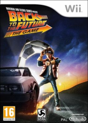 Immagine della copertina del gioco Back to the Future: The Game per Nintendo Wii