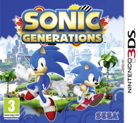 Copertina del gioco Sonic Generations per Nintendo 3DS