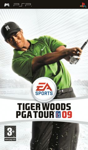 Copertina del gioco Tiger Woods PGA Tour 09 per PlayStation PSP