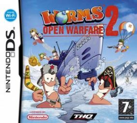 Immagine della copertina del gioco Worms: Open Warfare 2 per Nintendo DS
