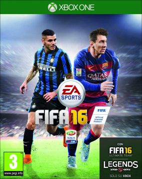Immagine della copertina del gioco FIFA 16 per Xbox One