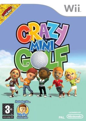 Immagine della copertina del gioco Crazy Mini Golf per Nintendo Wii