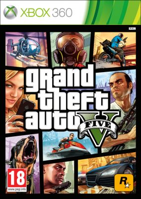 Immagine della copertina del gioco Grand Theft Auto V - GTA 5 per Xbox 360