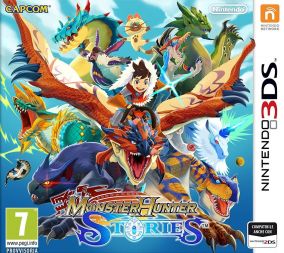 Copertina del gioco Monster Hunter Stories per Nintendo 3DS
