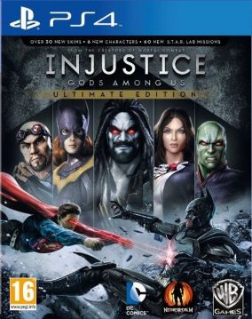 Copertina del gioco Injustice: Gods Among Us Ultimate Edition per PlayStation 4