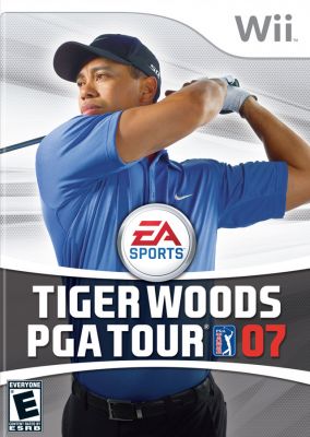 Immagine della copertina del gioco Tiger Woods PGA Tour 07 per Nintendo Wii