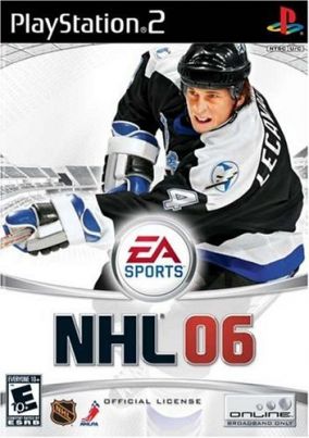 Immagine della copertina del gioco NHL 06 per PlayStation 2