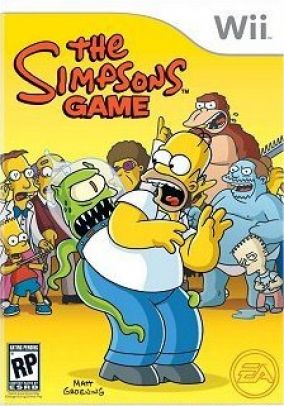 Copertina del gioco I Simpson - Il videogioco per Nintendo Wii
