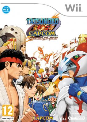 Copertina del gioco Tatsunoko vs Capcom Ultimate All-Stars per Nintendo Wii