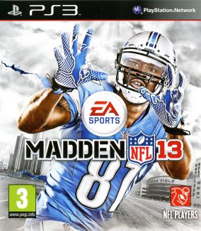 Copertina del gioco Madden NFL 13 per PlayStation 3