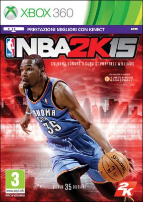 Copertina del gioco NBA 2K15 per Xbox 360