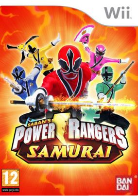 Copertina del gioco Power Rangers Samurai per Nintendo Wii