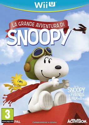 Copertina del gioco La Grande Avventura di Snoopy per Nintendo Wii U