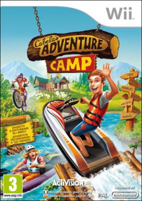 Copertina del gioco Cabela's Adventure Camp per Nintendo Wii
