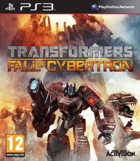 Copertina del gioco Transformers: La Caduta di Cybertron per PlayStation 3