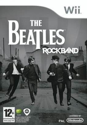 Copertina del gioco The Beatles: Rock Band per Nintendo Wii