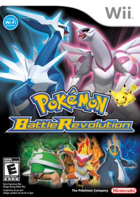 Immagine della copertina del gioco Pokemon Battle Revolution per Nintendo Wii