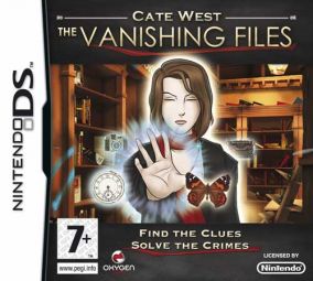 Copertina del gioco Cate West: The Vanishing Files per Nintendo DS