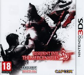Copertina del gioco Resident Evil: The Mercenaries 3D per Nintendo 3DS