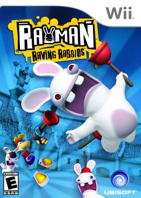 Copertina del gioco Rayman: Raving Rabbids per Nintendo Wii