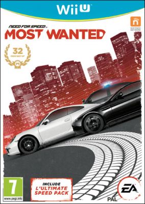Copertina del gioco Need for Speed: Most Wanted per Nintendo Wii U