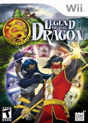 Copertina del gioco Legend of the Dragon per Nintendo Wii