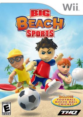 Copertina del gioco Big Beach Sports per Nintendo Wii