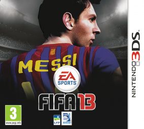 Copertina del gioco FIFA 13 per Nintendo 3DS