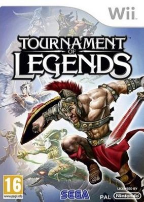 Immagine della copertina del gioco Tournament of Legends per Nintendo Wii
