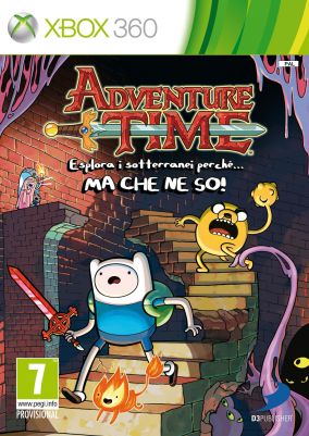 Immagine della copertina del gioco Adventure Time: Esplora i sotterranei perche'... MA CHE NE SO per Xbox 360