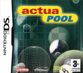 Immagine della copertina del gioco Actua Pool per Nintendo DS
