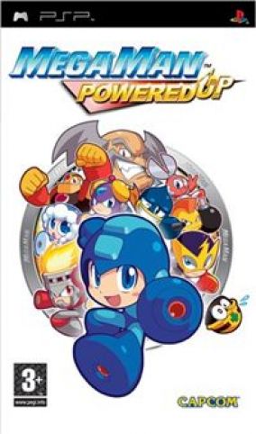 Copertina del gioco Mega Man Powered Up per PlayStation PSP