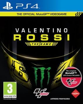 Immagine della copertina del gioco Valentino Rossi The Game per PlayStation 4