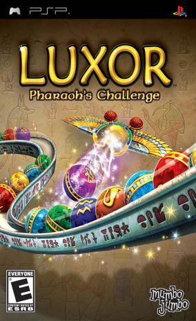 Copertina del gioco Luxor: Pharaoh's Challenge per PlayStation PSP