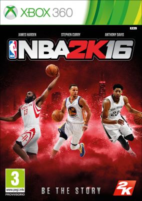 Copertina del gioco NBA 2K16 per Xbox 360