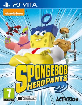 Copertina del gioco SpongeBob HeroPants per PSVITA