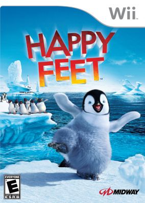 Copertina del gioco Happy Feet per Nintendo Wii