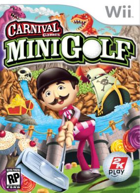 Immagine della copertina del gioco Carnival Games: Mini-Golf per Nintendo Wii