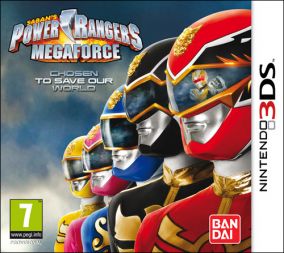 Copertina del gioco Power Rangers Megaforce per Nintendo 3DS