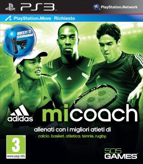 Immagine della copertina del gioco miCoach per PlayStation 3