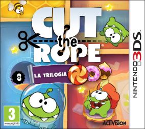 Immagine della copertina del gioco Cut the Rope: La Trilogia per Nintendo 3DS