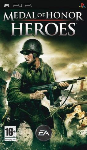 Immagine della copertina del gioco Medal of Honor Heroes per PlayStation PSP