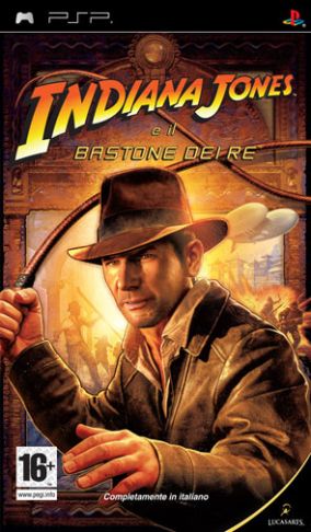 Copertina del gioco Indiana Jones e il Bastone dei Re per PlayStation PSP