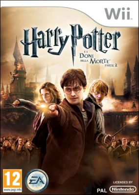 Copertina del gioco Harry Potter e i Doni della Morte: Parte 2 Il Videogame per Nintendo Wii