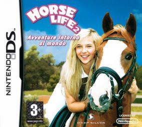 Immagine della copertina del gioco Horse Life 2 avventure intorno al mondo per Nintendo DS