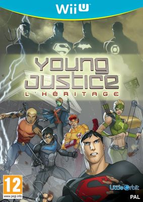 Immagine della copertina del gioco Young Justice: Legacy per Nintendo Wii U