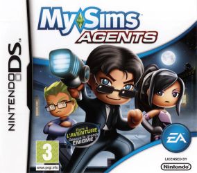 Copertina del gioco MySims Agents per Nintendo DS